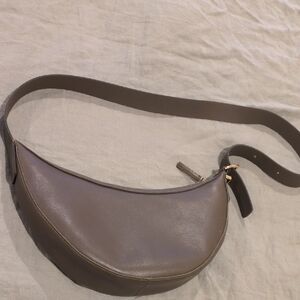 Brown Leather Crossbody Bag